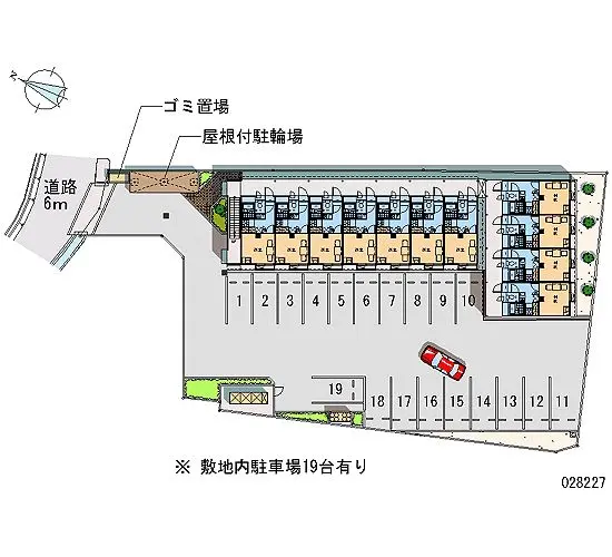 ★手数料０円★岡山市東区瀬戸町江尻　月極駐車場（LP）